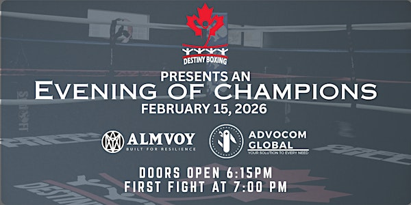 Evening of Champions | 180 St Leger St