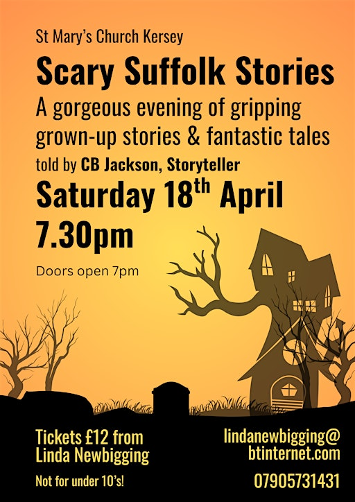 Scary Suffolk Stories @ St Mary's Church Kersey | St Mary's Church Kersey
