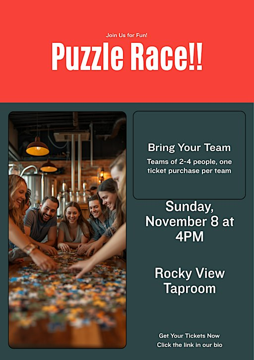 PUZZLE RACE! | Rocky View Brewing Company