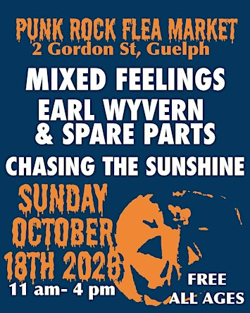 Punk Rock Flea Market Guelph's Halloween | Guelph Farmers' Market