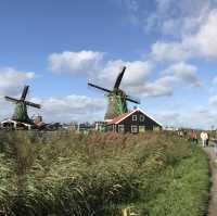 Zaanse Schans, Netherlands - Seeing Windmill