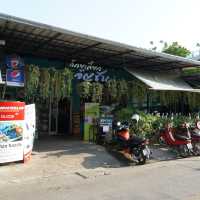 ก๋วยเตี๋ยวร้านดังเชียงใหม่ เส้นสีอัญชัน