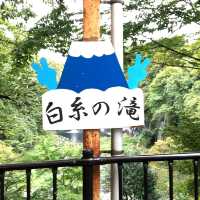 仙境之地輕井澤白絲瀑布🏞冬日美景