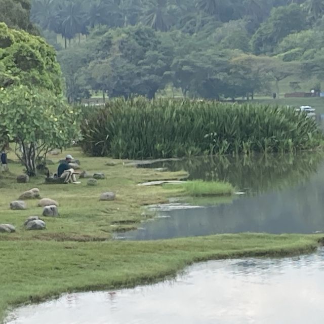 beautiful park for morning visit 