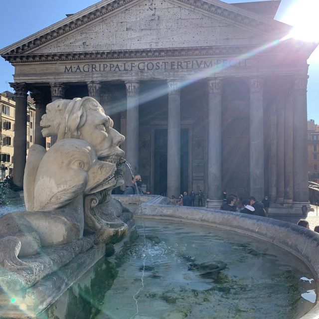 Marvel at the ancient Pantheon in Rome