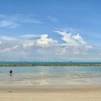 Secret beach at Kusu 🐢 Island 