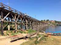 สะพานมอญ แห่งสังขละบุรี เมืองสามหมอก