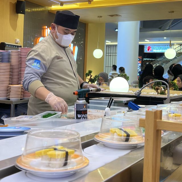 Affordable Sushi($1.10+)satisfy sushi craving