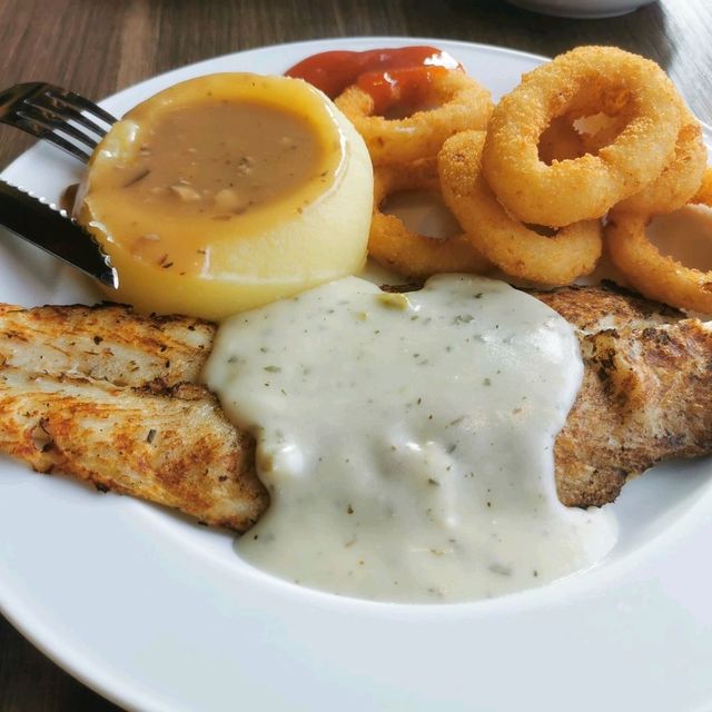 affordable food with great view