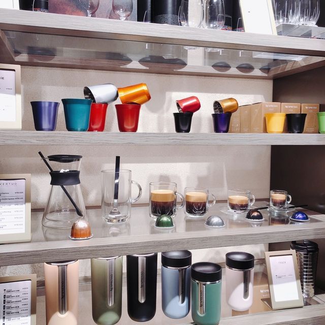 喝杯咖啡☕️ NESPRESSO Shin Kong Mitsukoshi Taipei Xinyi A11 Store NESPRESSO 新光三越台北信義新天地A11新概念精品店