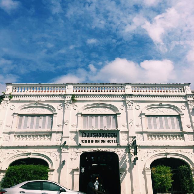 historical hotel in a old charming building 