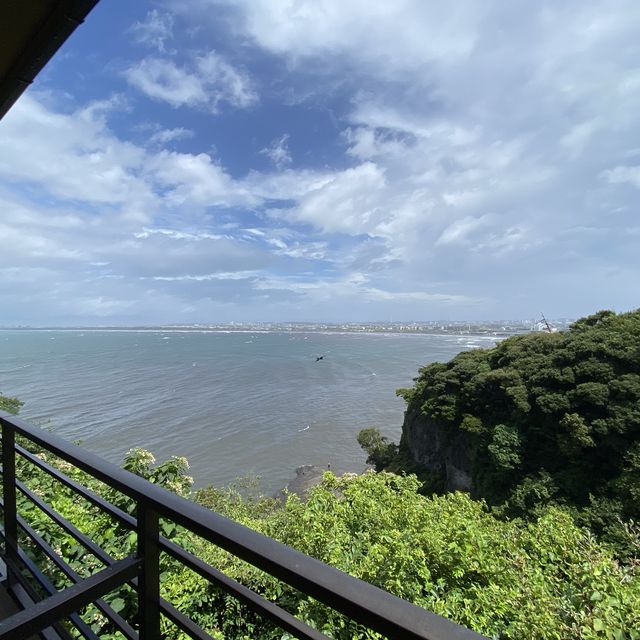 【江ノ島】海を眺めながらしらす丼を食す