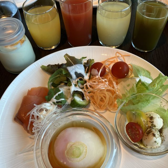 「ウェスティン横浜」のクラブラウンジと朝ごはん