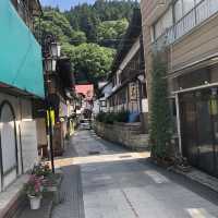 【湯田中駅から渋温泉へ】