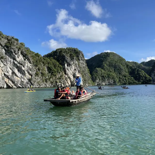 Ha Long Voyage on cruise