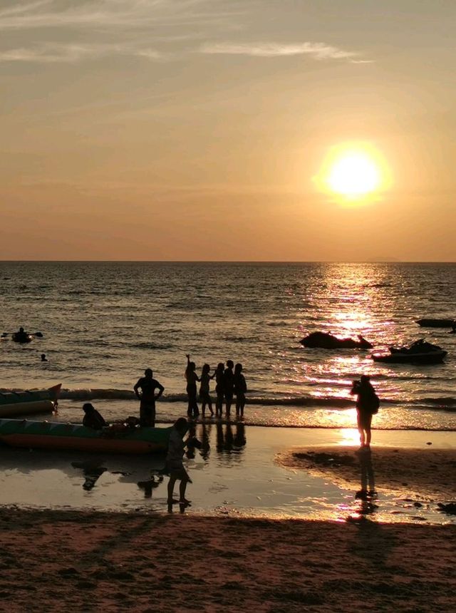 หาดจอมเทียน ช่วงเย็นๆสวยมาก