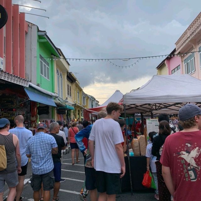 Phuket Sunday Market 4pm - 10pm. 