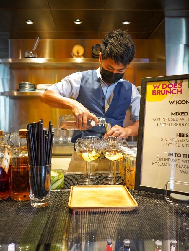 W DOES BRUNCH ….บุฟเฟ่ต์สุดชิค เต็มอิ่มกับอาหารและ