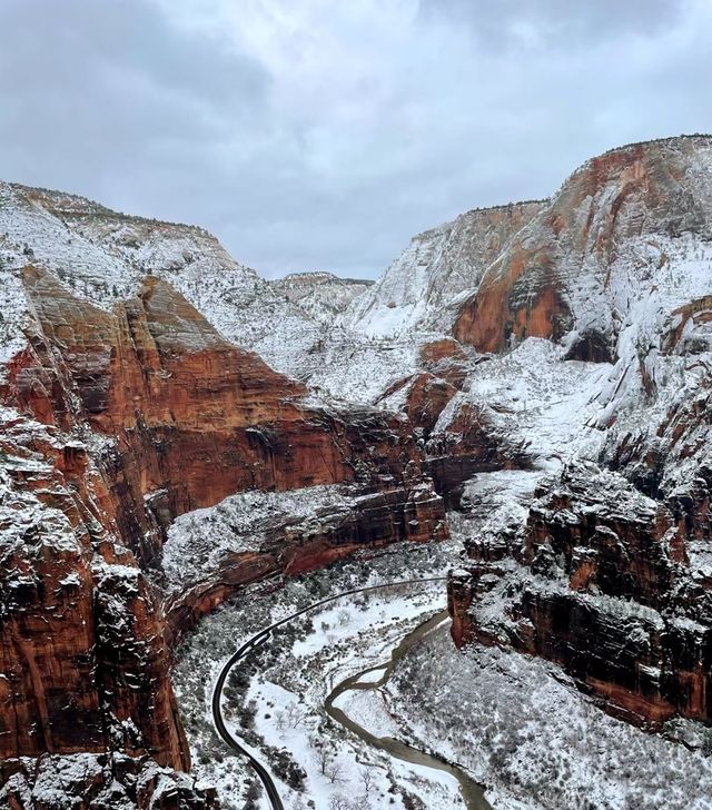 Go to Zion National Park for hiking and exploration.