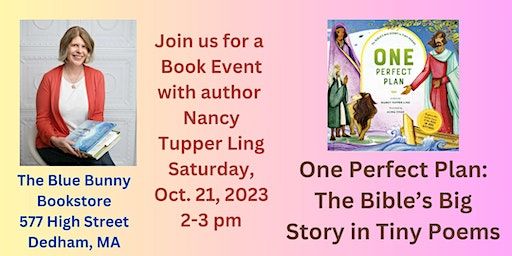 One Perfect Plan: Book Event with author Nancy Tupper Ling | The Blue Bunny Bookstore