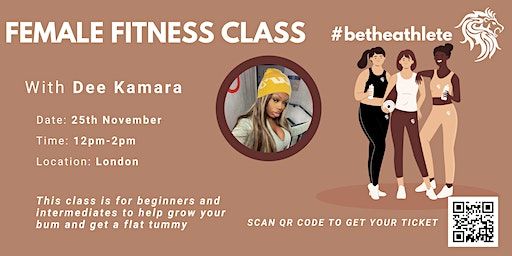 Female Fitness Class #betheathlete | 47 Martello St