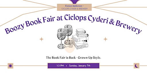 Boozy Book Fair at Ciclops Cyderi & Brewery | Ciclops Cyderi & Brewery