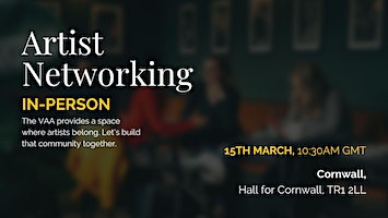 VAA In-Person Networking Event - Cornwall | Hall for Cornwall