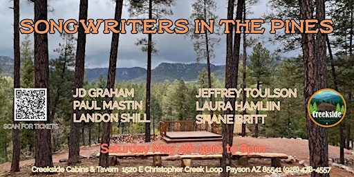 Songwriters In The Pines | Creekside Cabin & Tavern Forest Venue