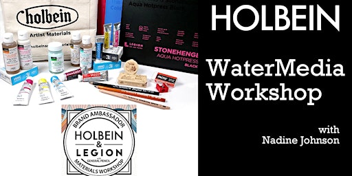 HOLBEIN WaterMedia Workshop with Nadine Johnson | Kensington Art Supply & Instruction