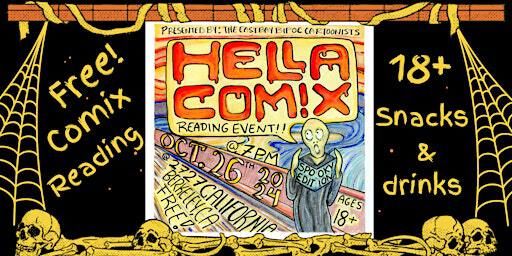 HELLA COMIX READING #3 - SPOOKY EDITION | 2727 California St