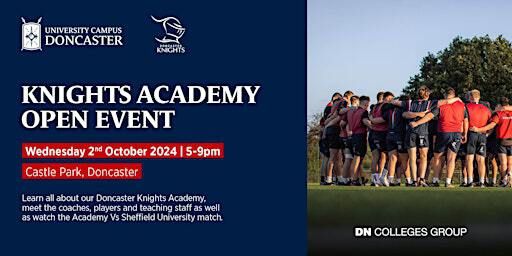 Doncaster Knights Academy open event | Doncaster Knights RFC