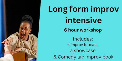 Short Form Improv intensive - Comedy Lab | Fierce Bar