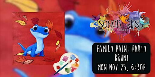 Family Paint Party at Songbirds- Bruni | Songbirds Music, Art, & Dance Center