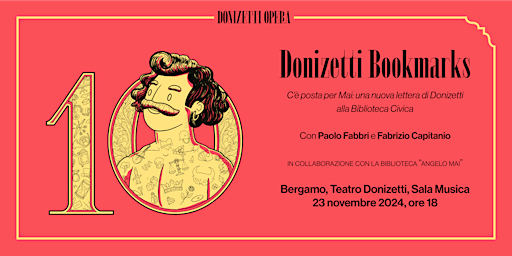 "C'è posta per Mai" - Donizetti Bookmarks | Teatro Gaetano Donizetti- Bergamo