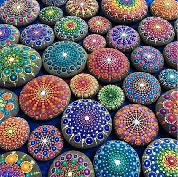 Two Mandala Coasters | East Side Heartland