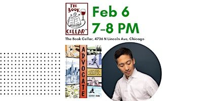 Eddie Ahn ("Advocate") at the Book Cellar | The Book Cellar