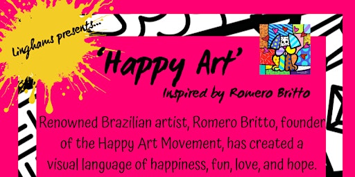 'Happy Art' - Creative Workshop for Children | Linghams Booksellers