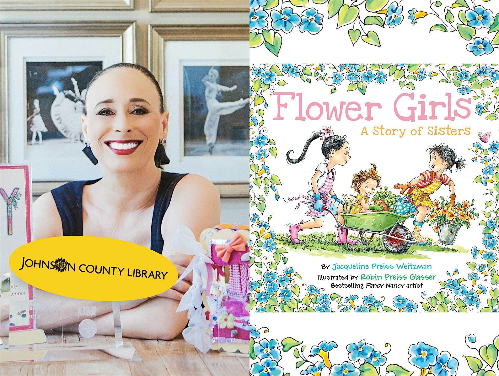Robin Preiss Glasser with Rainy Day Books and Johnson County Library | Johnson County Library - Central Resource