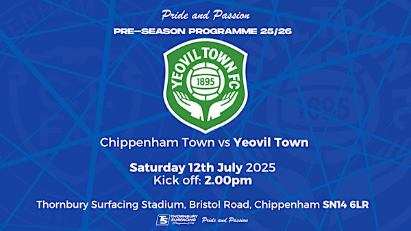 Chippenham Town FC V Yeovil Town FC | Chippenham Town Football Club