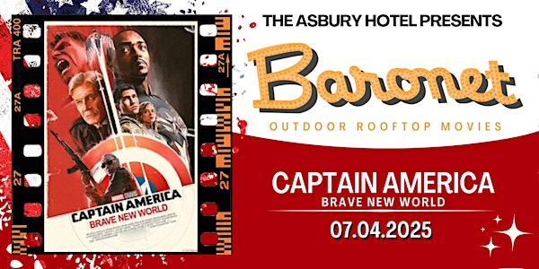 "Captain America: Brave New World" | Baronet Rooftop