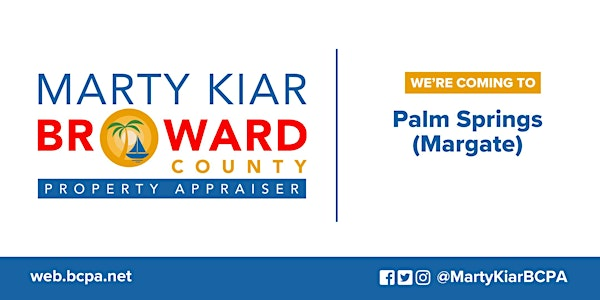 Broward County Property Appraiser at Palm Springs (Margate) | 1500 NW 80th Ave