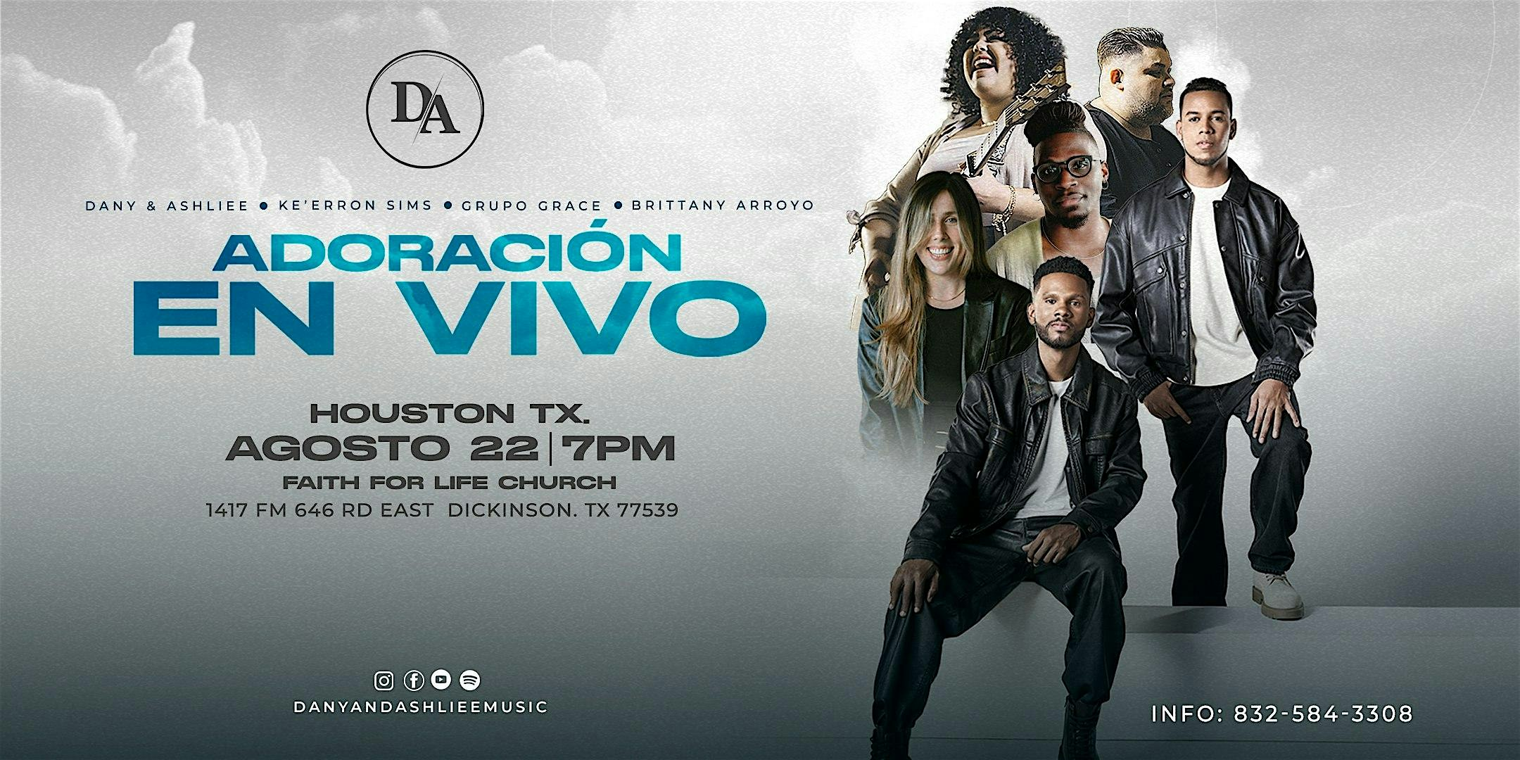 "Cielo en la Tierra" – Dany & Ashliee, Grupo Grace, Genesis Colon, and more | Faith For Life Church