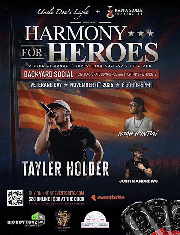 Harmony For Heroes | Backyard Social