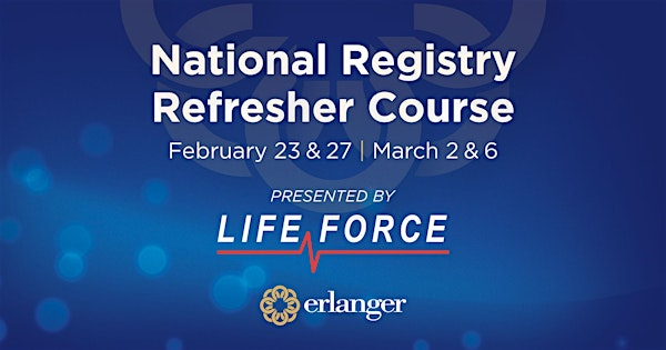 EMT, AEMT, Paramedic National Registry Refresher Class | Erlanger Health System