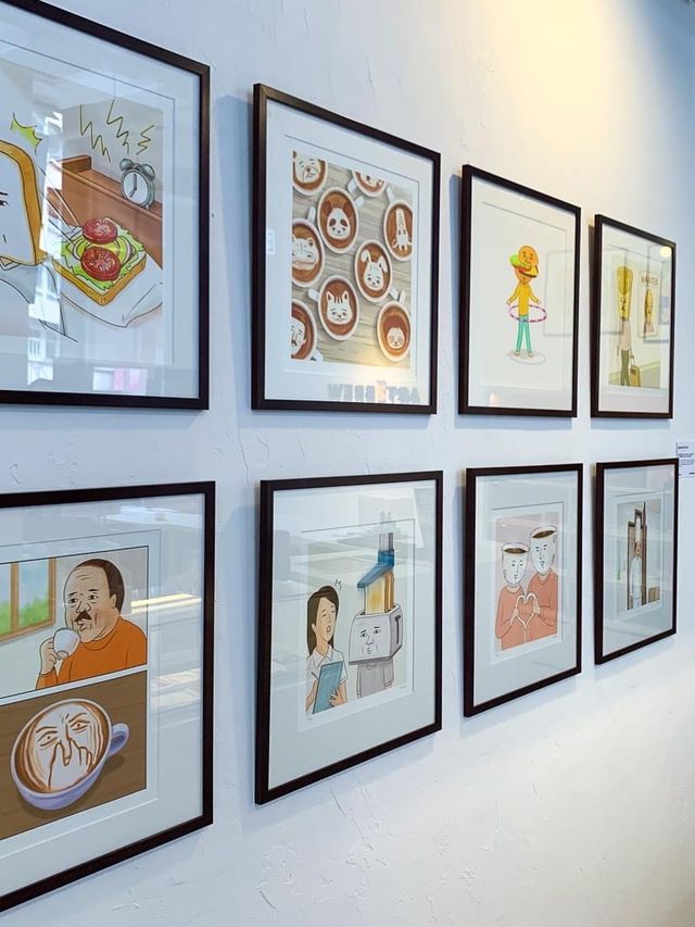 Keigo登陸藝術咖啡店Artzbrew 