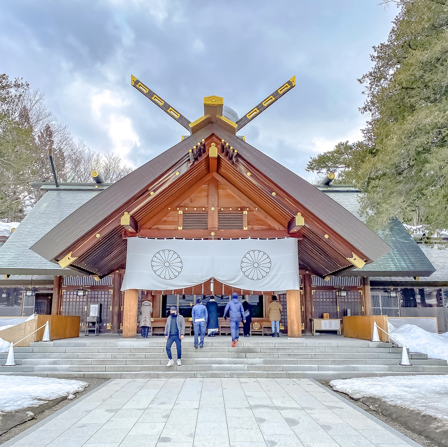 冬の北海道神宮 神門 Trip Com 札幌の旅のブログ
