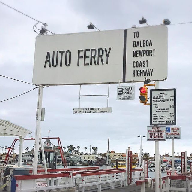 歷史悠久的海邊🗺｜還可以開車上渡輪⛴️