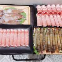 網上推薦的火鍋店🍲 沐樺和牛海鮮火鍋muhua_shabushabu-信義區火鍋 信義微風美食 信義區涮涮鍋 信義區和牛火鍋