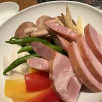 嬉野温泉「和多屋別荘」で焼き肉