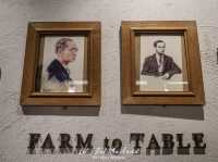 Farm to table hideout ร้านซ่อนในตลาด